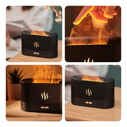 Humidificador difusor de aroma efecto FUEGO