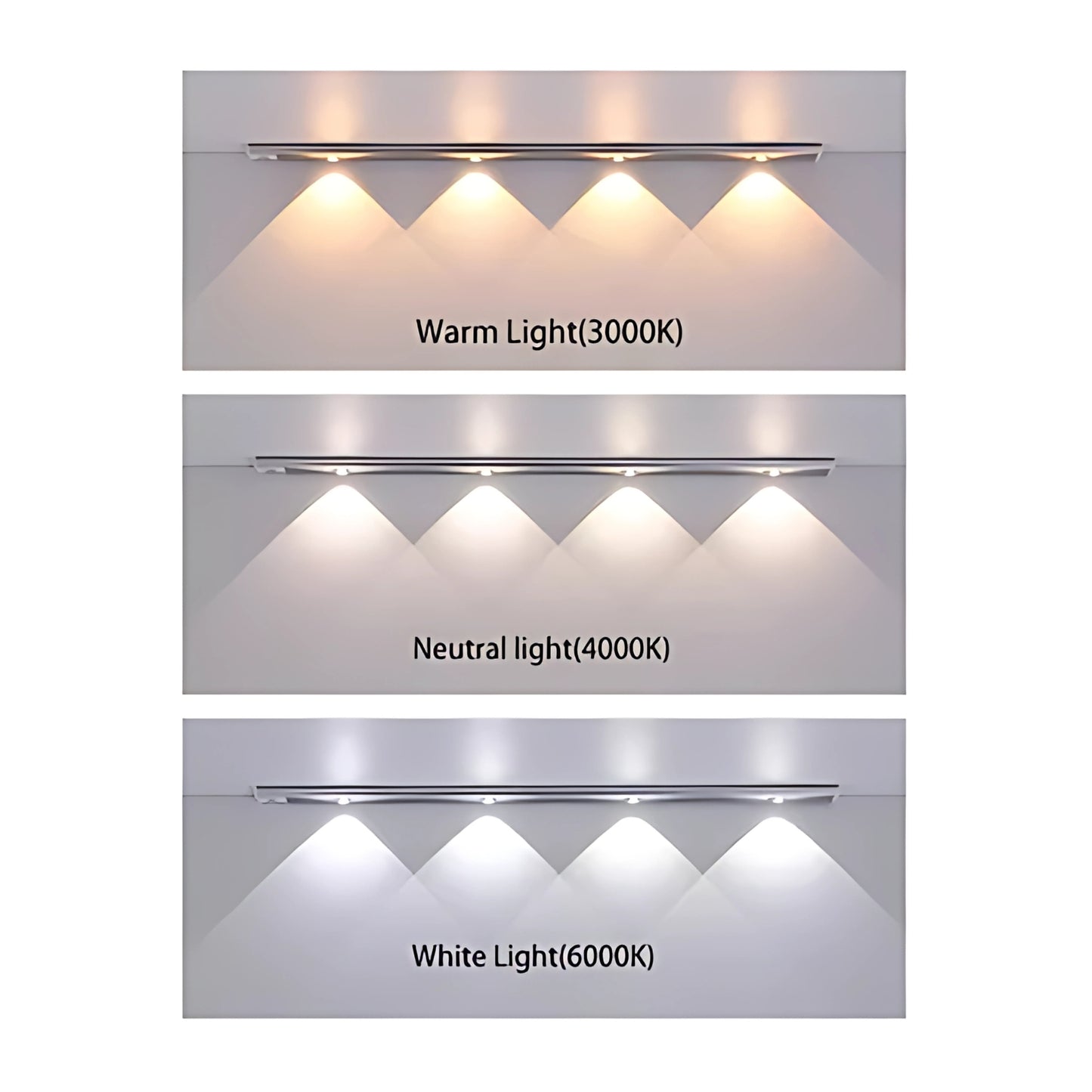 ¡PROMO 3X1! Barras Led con Sensor Movimiento 3en1